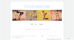 Desktop Screenshot of coordinatedkate.com